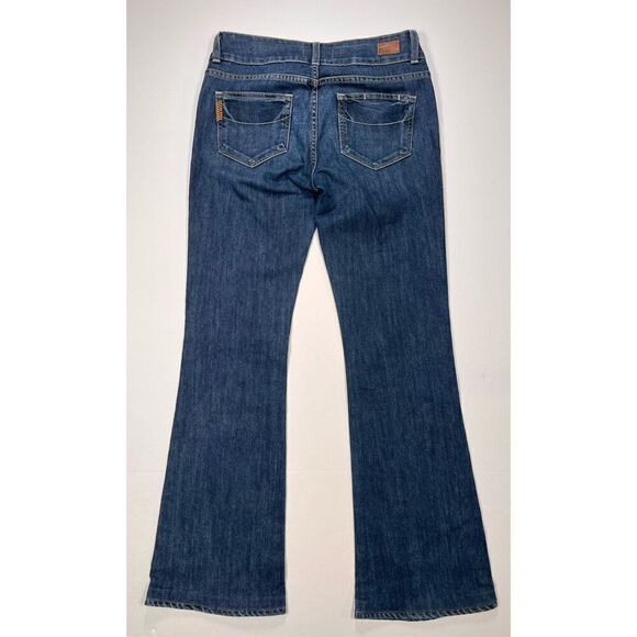 PAIGE Premium Denim Hidden Hills High Rise Bootcut Jeans Double Button Size 28 - Picture 4 of 8